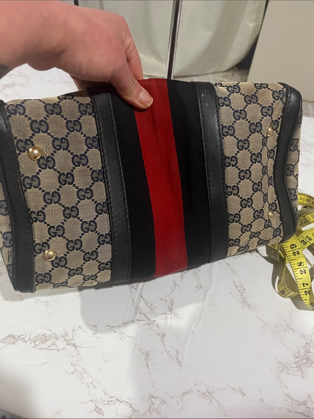 Preowned Gucci small Boston - Picture 3 of 9
